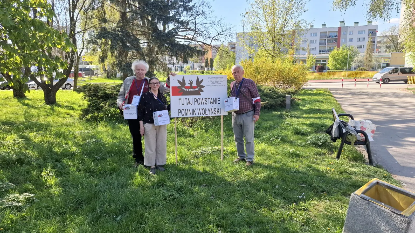 Zbiórka w lokalizacji Pomnika Wołyńskiego w Kielcach - galeria zdjęć 4
